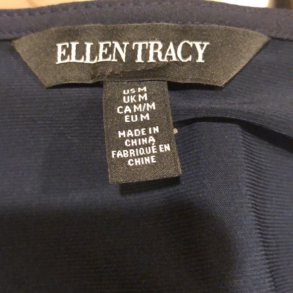 NWT! Ellen Tracy sleeveless blouse M - Picture 3 of 3